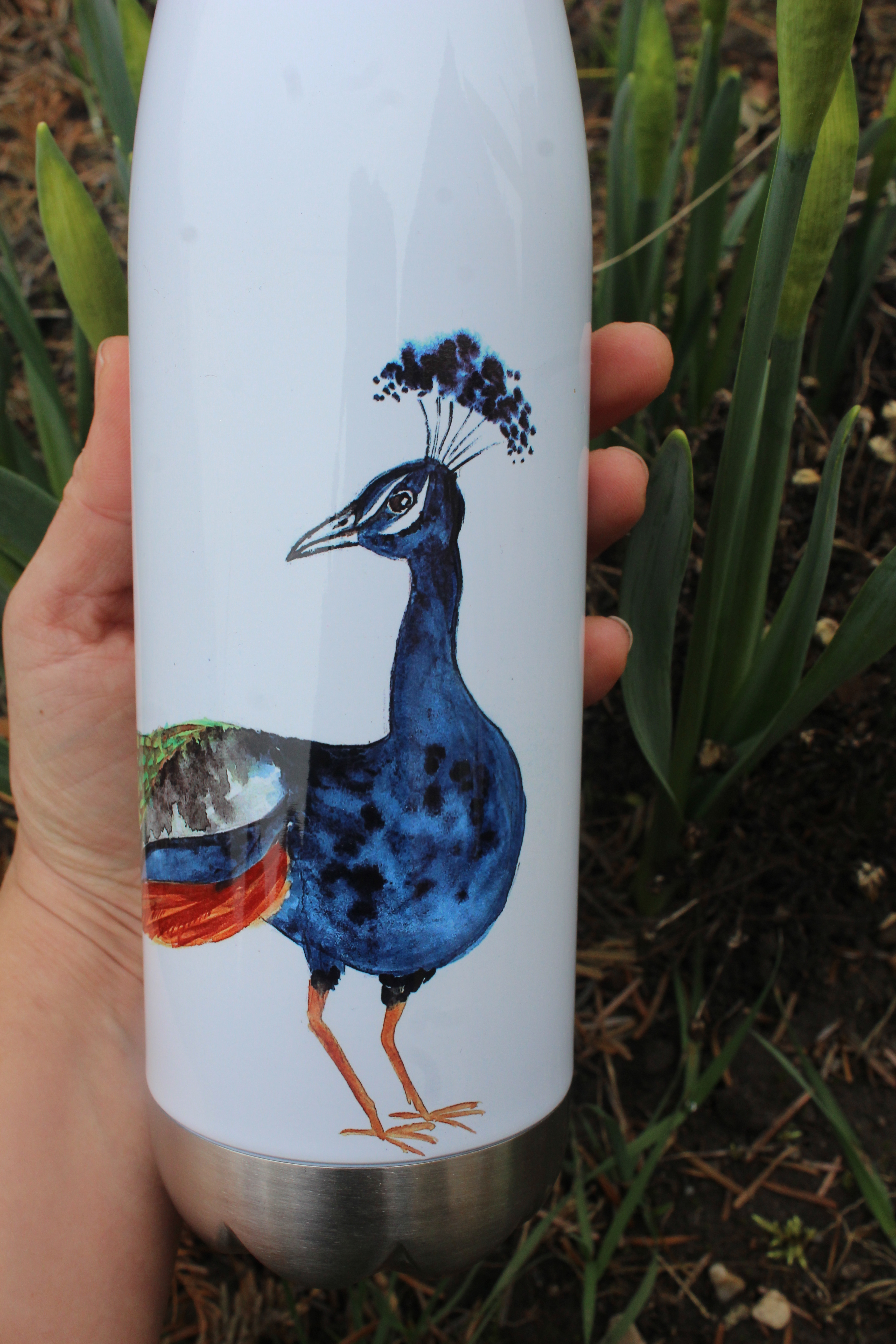 Termoska kuželka páv 750 ml