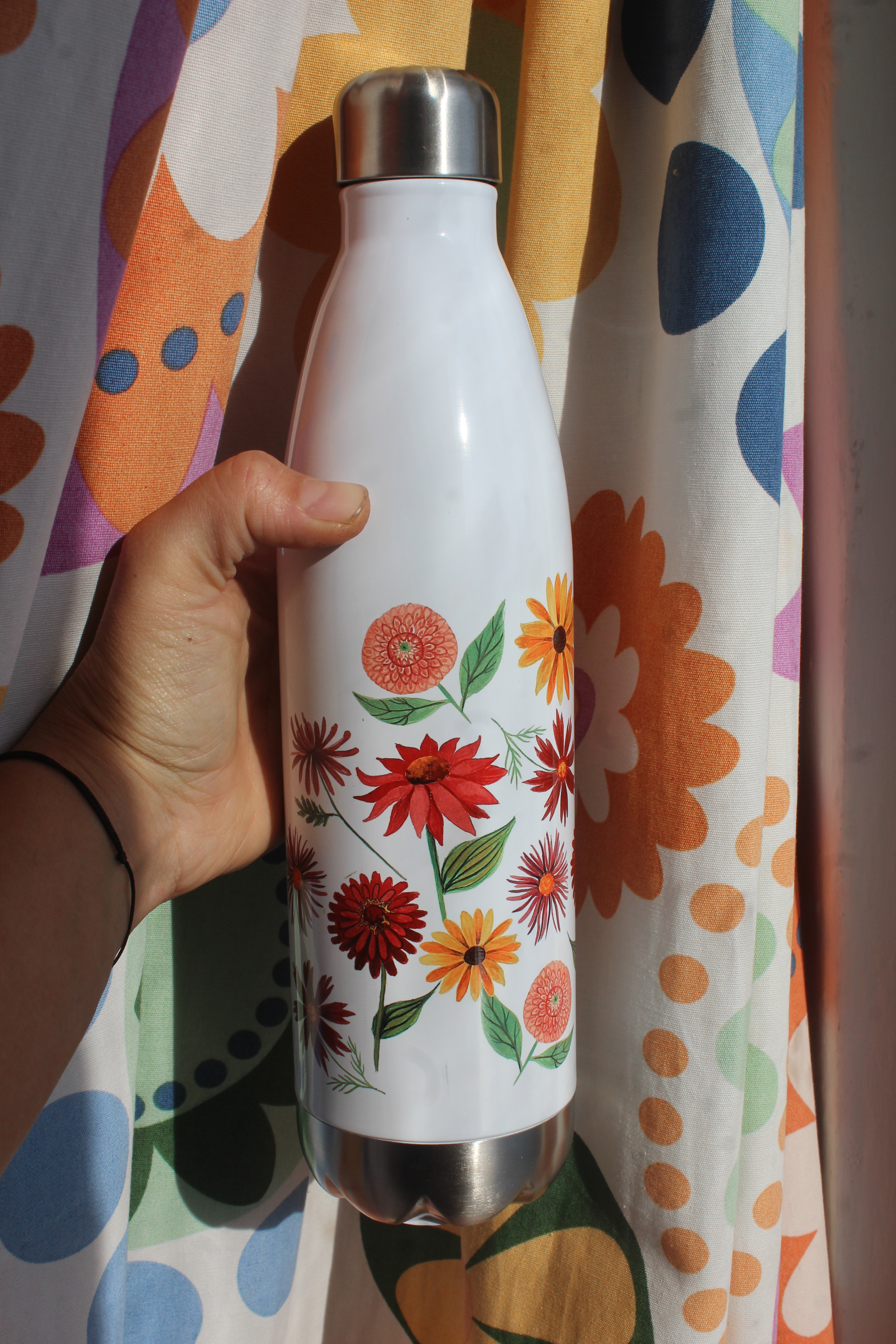Termoska kuželka podzimní květy 750 ml
