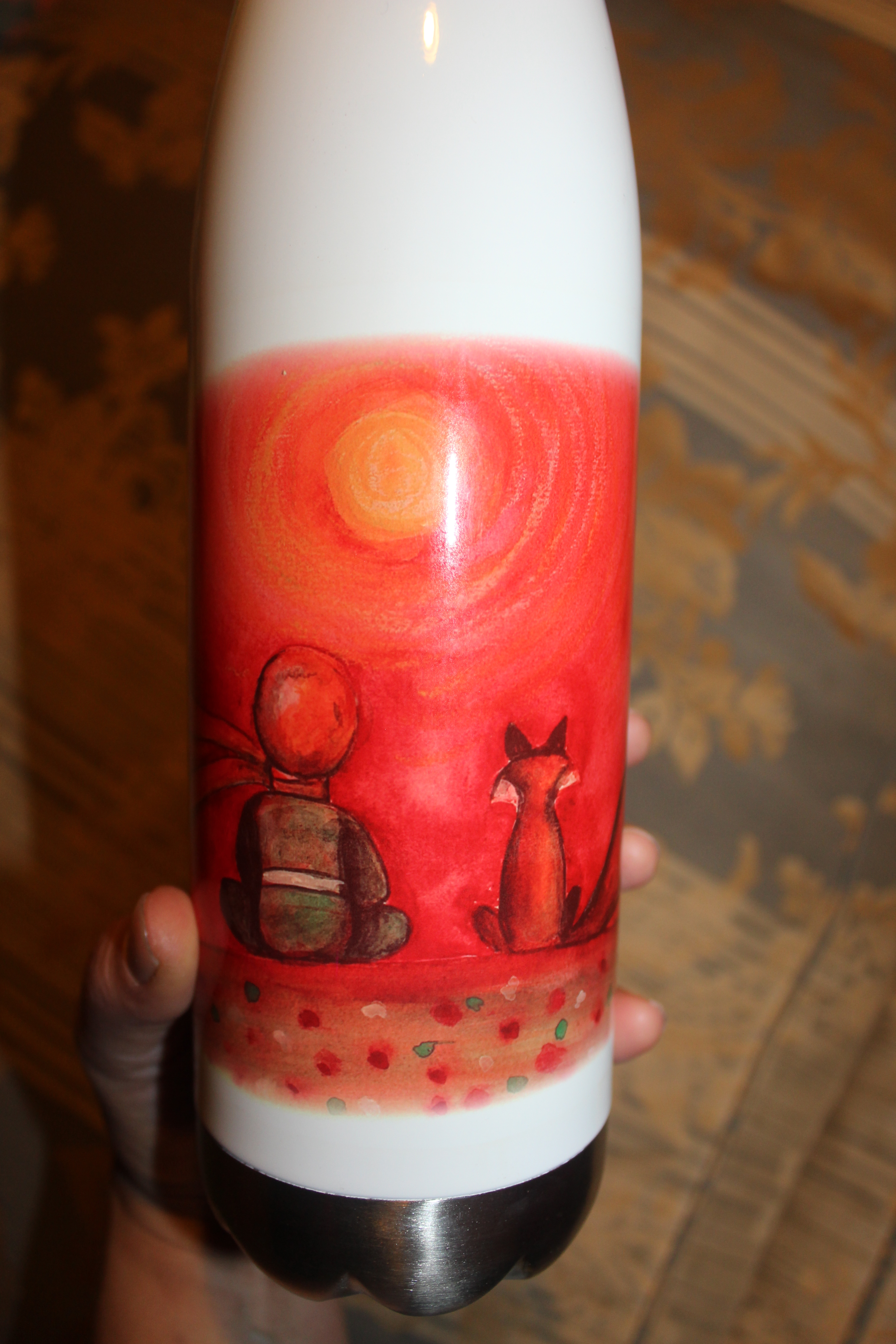Termoska kuželka Malý princ, liška a západ slunce750 ml