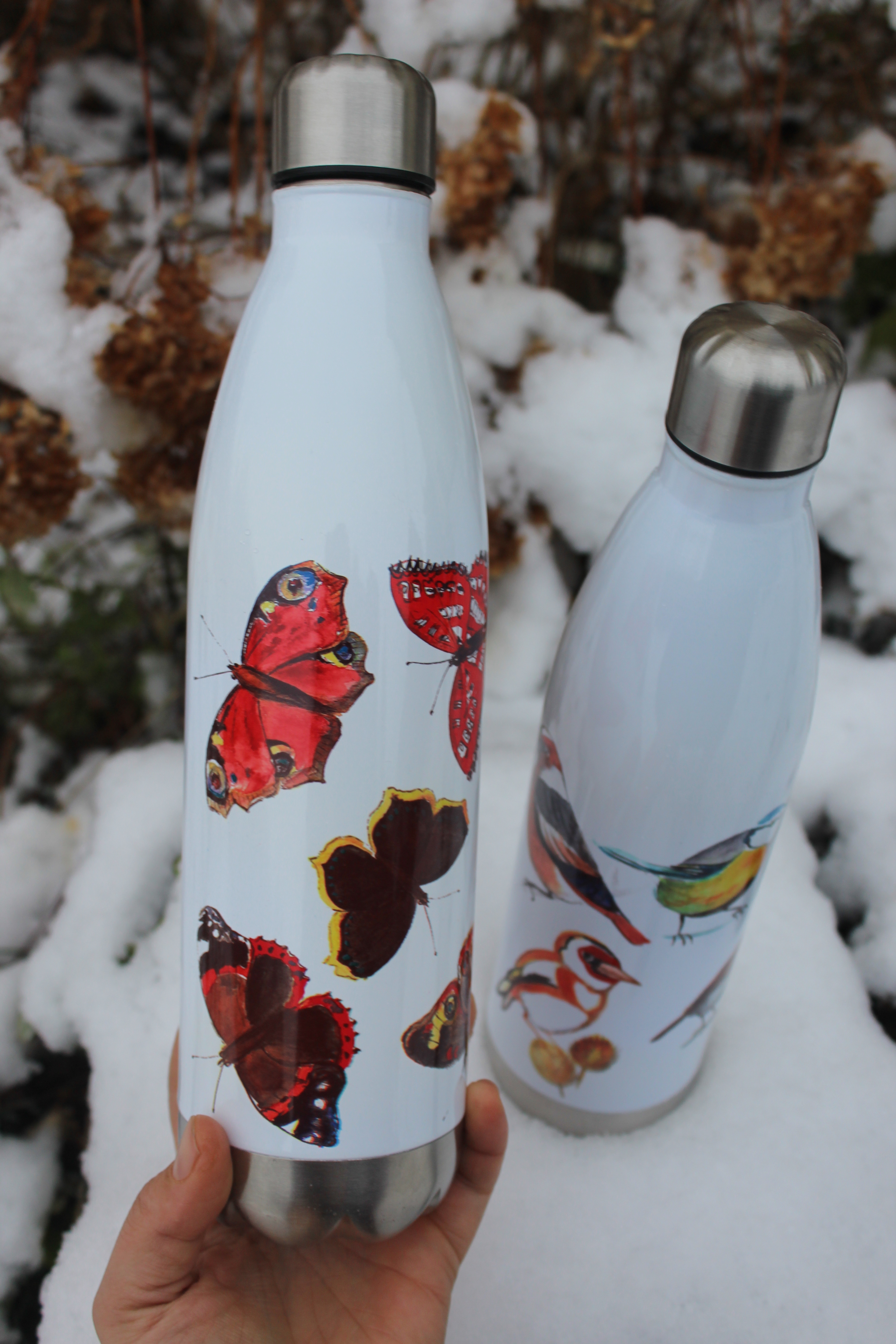 Termoska kuželka motýli velcí 750 ml
