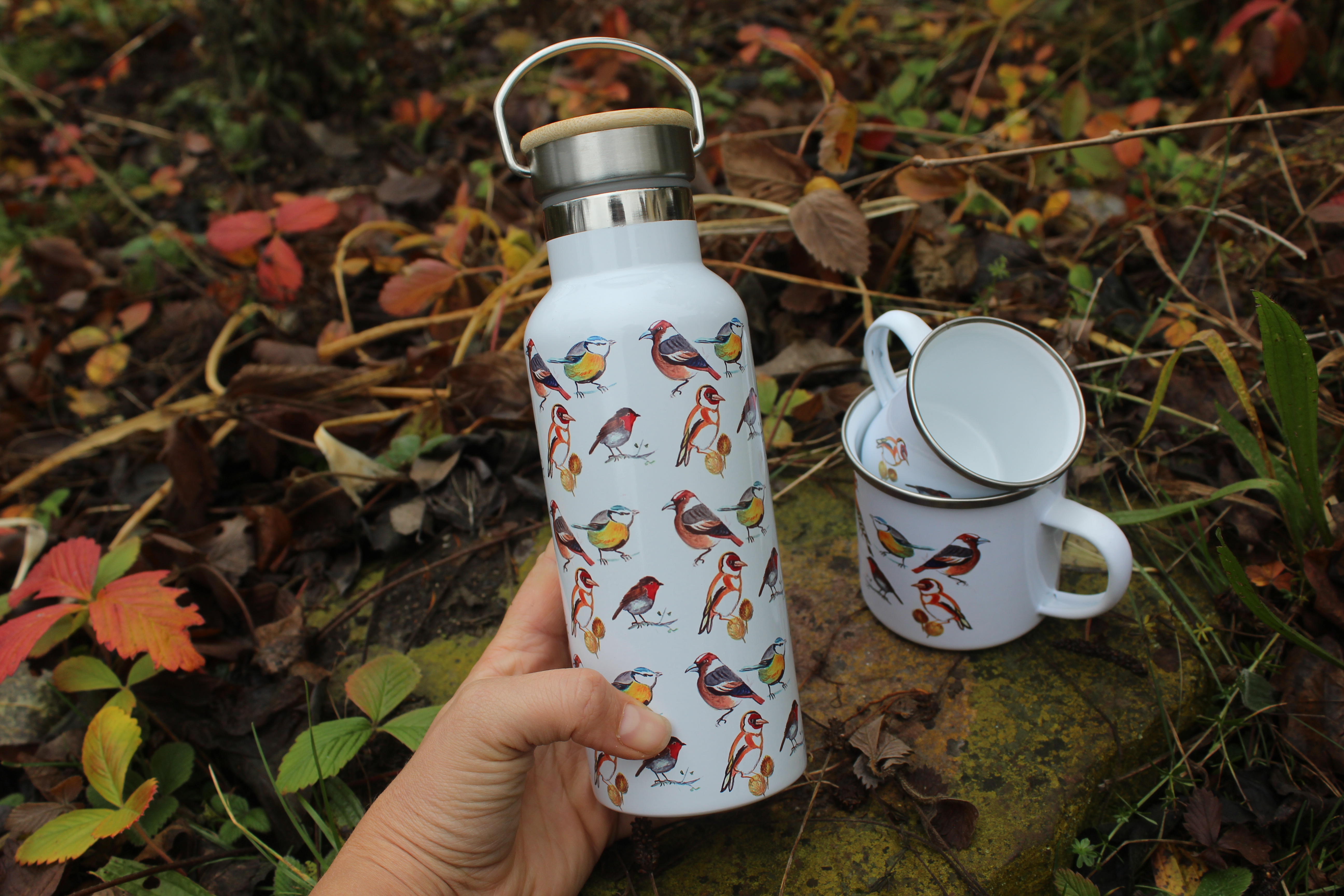 Termoska bandaska ptáčková 500 ml