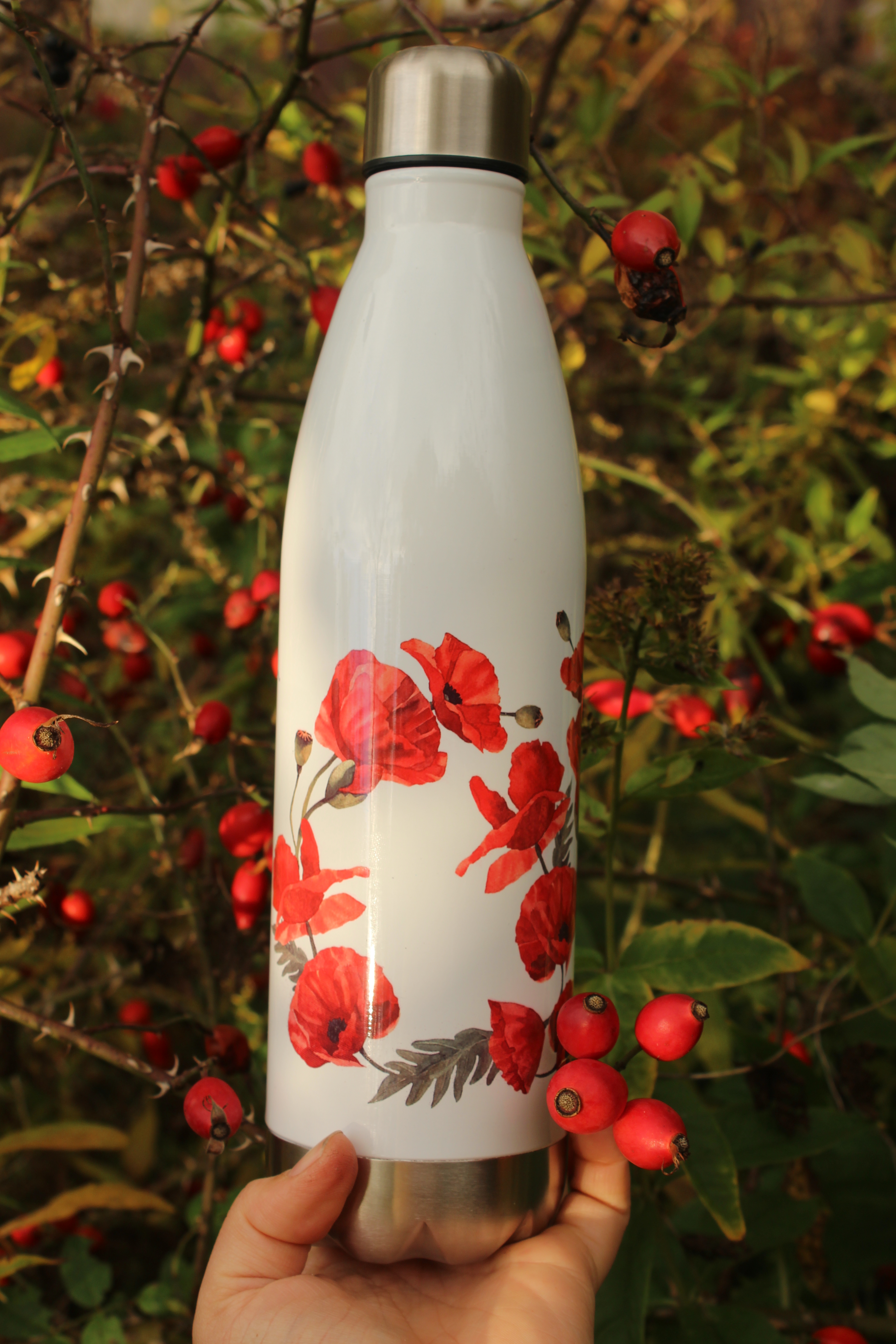 Termoska kuželka vlčí máky kruh 750 ml